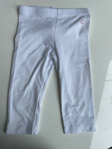 PETIT BATEAU  Leggings 92 Weiß