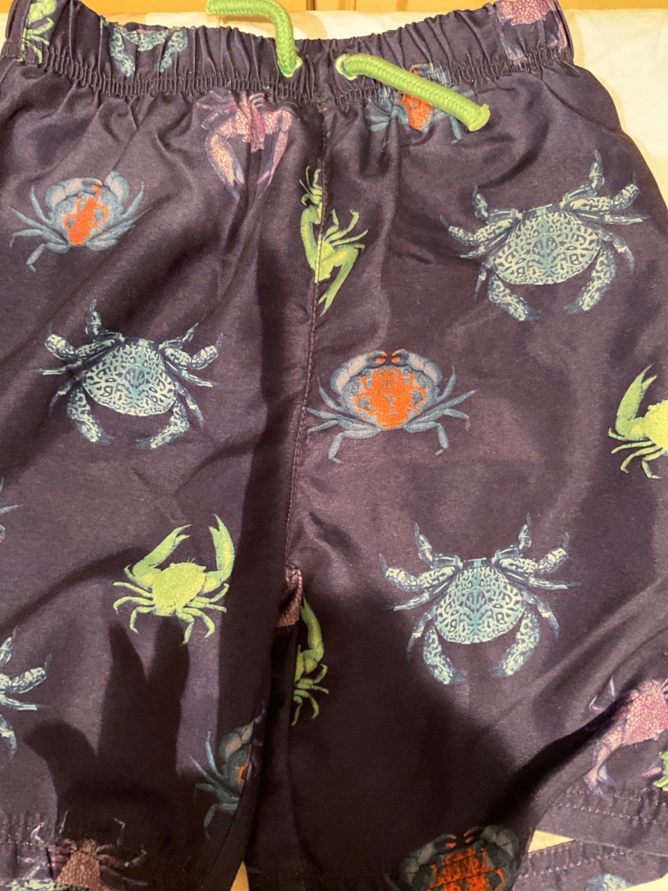 Joules Badehose 122 Blau mit Krabbe 🦀