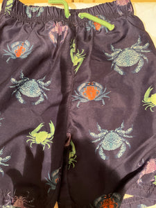 Joules Badehose 122 Blau mit Krabbe 🦀