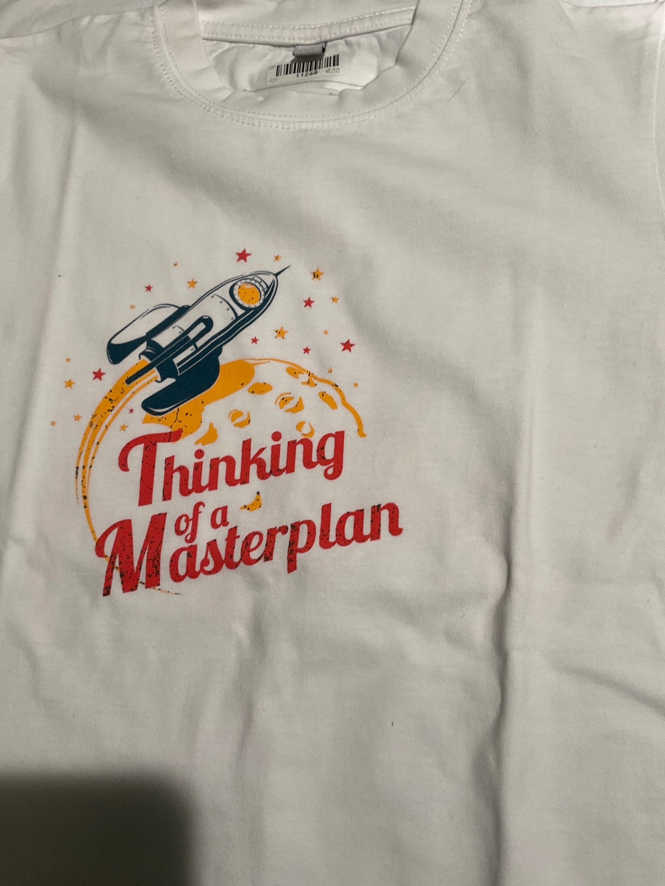 Mister Tee T-Shirt 134 Weiß mit 🚀