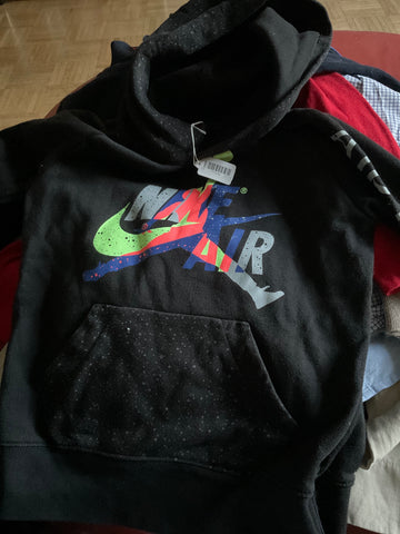 Nike Kapuzensweatshirt 128 Schwarz