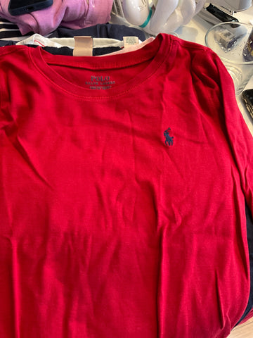 Polo Ralph Lauren Langarm Shirt 140 Rot