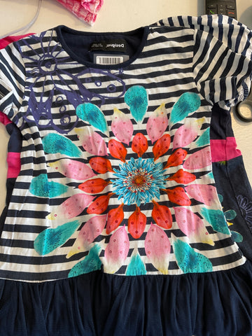 Desigual T-Shirt Kleid 122 Mehrfarbig