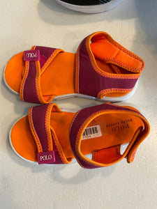 Polo Sandalen 26 Orange und Lila