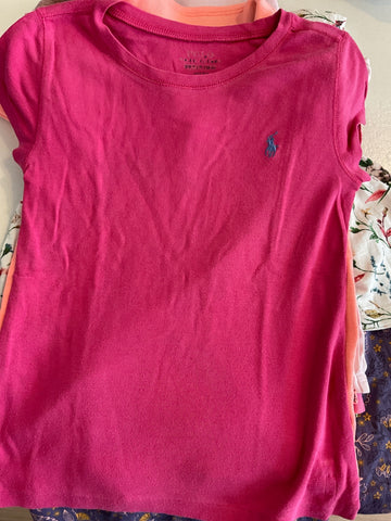 Ralph Lauren T-Shirt 116/122 Rosa