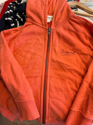 Bonpoint  Hoodie mit Kapuze 116 Orange