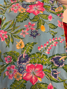 POLO RALPH LAUREN Kleid  110 Bunt mit Blumen