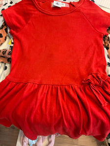 PETIT BATEAU  Kleid 116 Rot