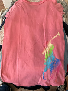 Ralph Lauren  T-Shirt Kleid 98 Rosa