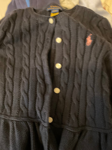 Polo Ralph Lauren Strickjacke 98 Dunkelblau