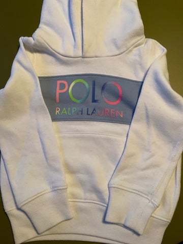 Ralph Lauren Kapuzensweatshirt 98 Weiß