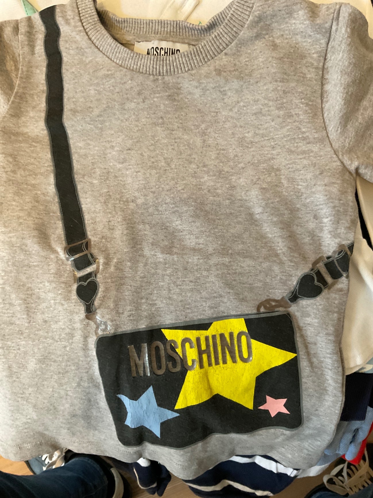 Moschino Langarm Shirt 104 Grau