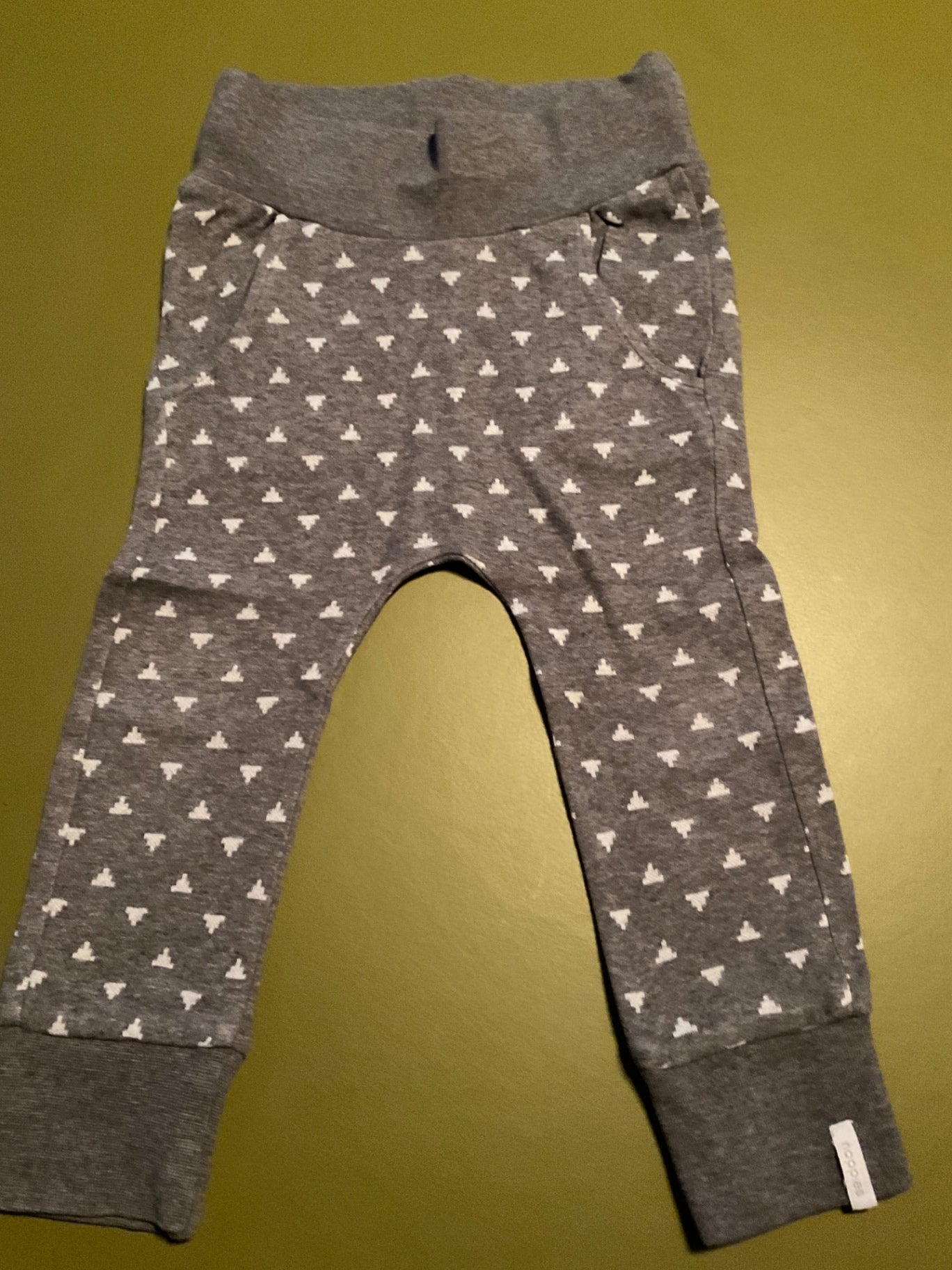 Noppies  Leggings 68 Grau mit Muster