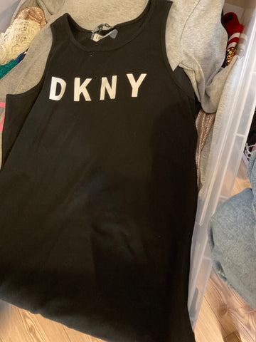 DKNY T-Shirt-/Tanktopkleid 164 Schwarz