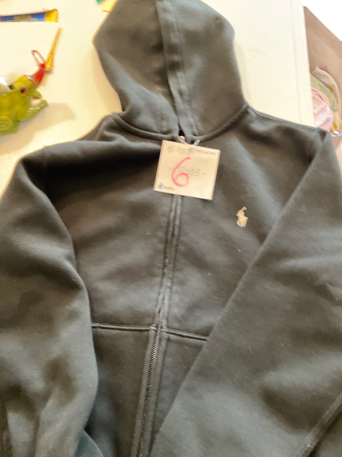 Ralph Lauren Hoodie *Zip 140 Schwarz