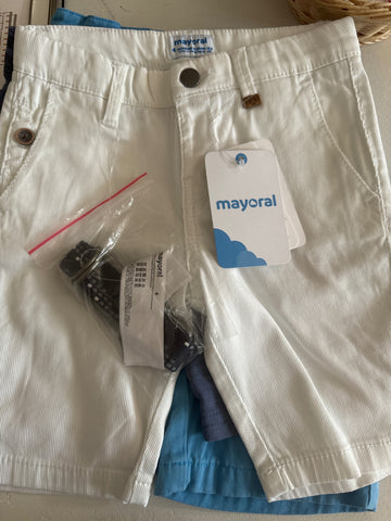 Mayoral Kurz Hose 104 Weiß