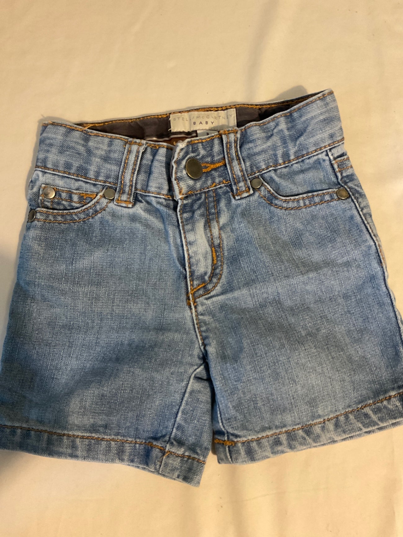 Stella McCartney Shorts Baby 62 Blau