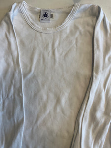 Petit Bateau Langarmshirt 104 Weiß