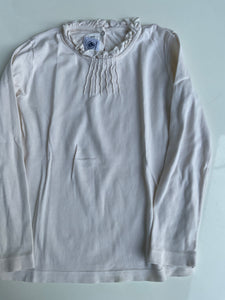 PETIT BATEAU  Langarmshirt 116 Weiß