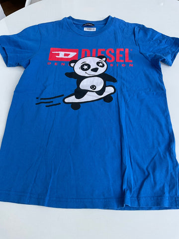 Diesel T-Shirt 152 Blau / Panda