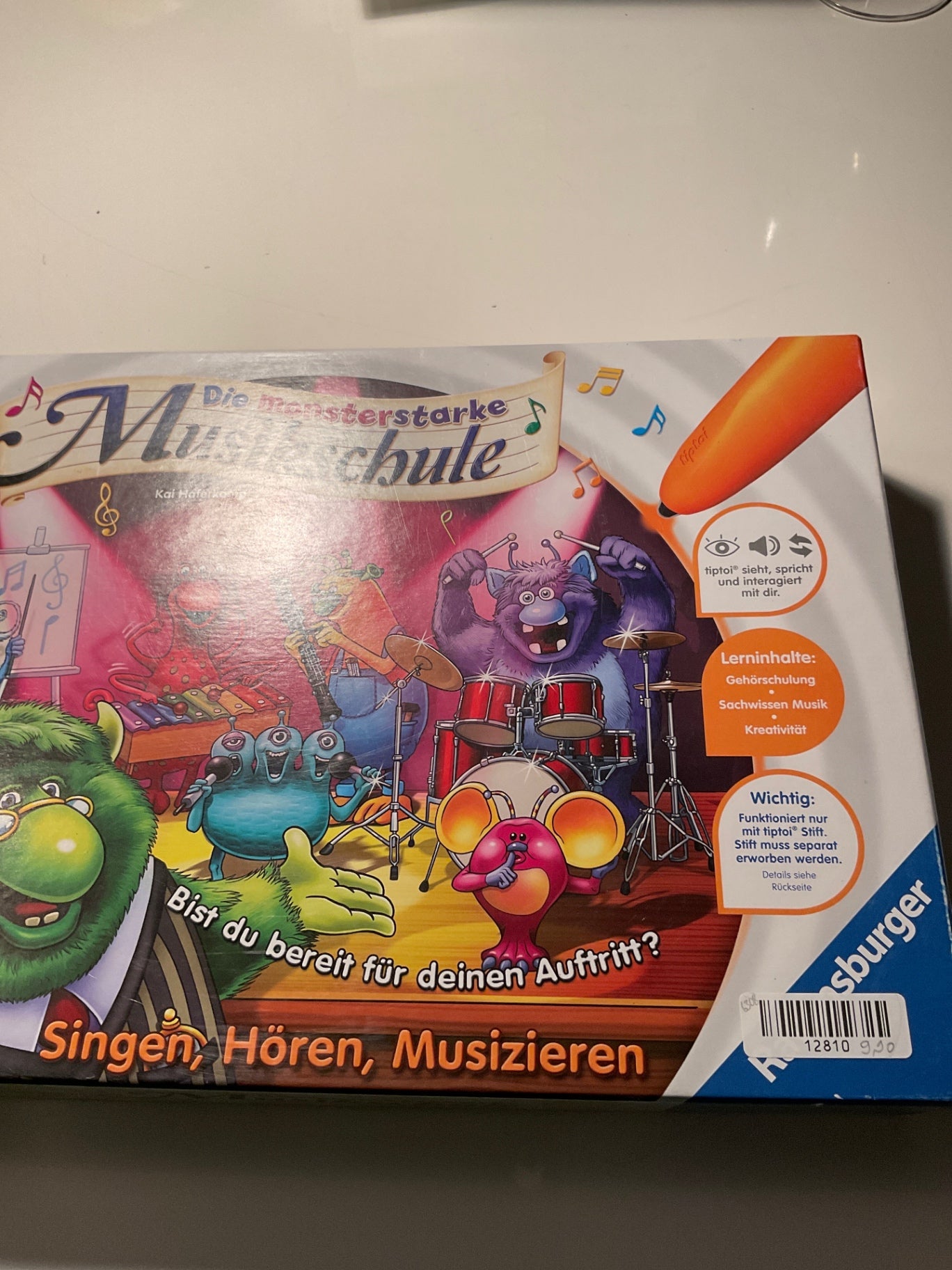 Ravensburger tiptoi Spiel tiptoi  Die monsterstarke Musikschule