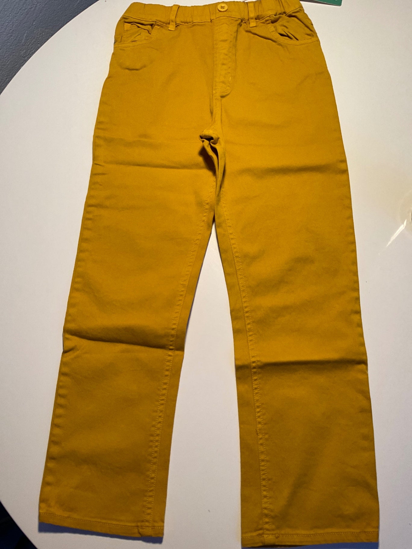 Sense Organics Hose Chino 116 Ockergelb