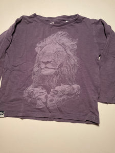 Lion of Leisure Langarmshirt 98 Lila