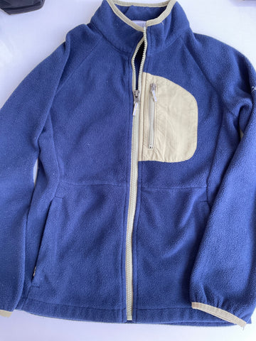 Columbia  Fleecejacke + Jogginghose 140 Blau und Beige *Set