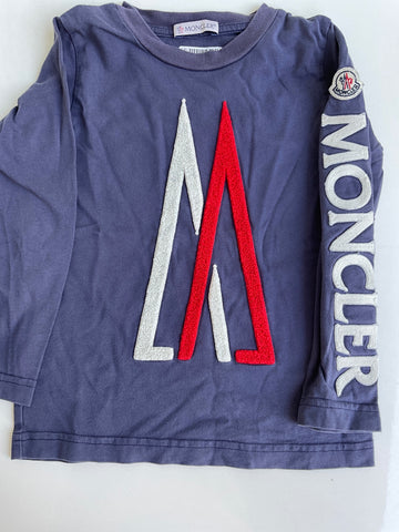 Moncler Langärmliges T-Shirt 104 Lila