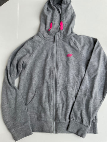 4F Kapuzensweatshirt 152 Grau