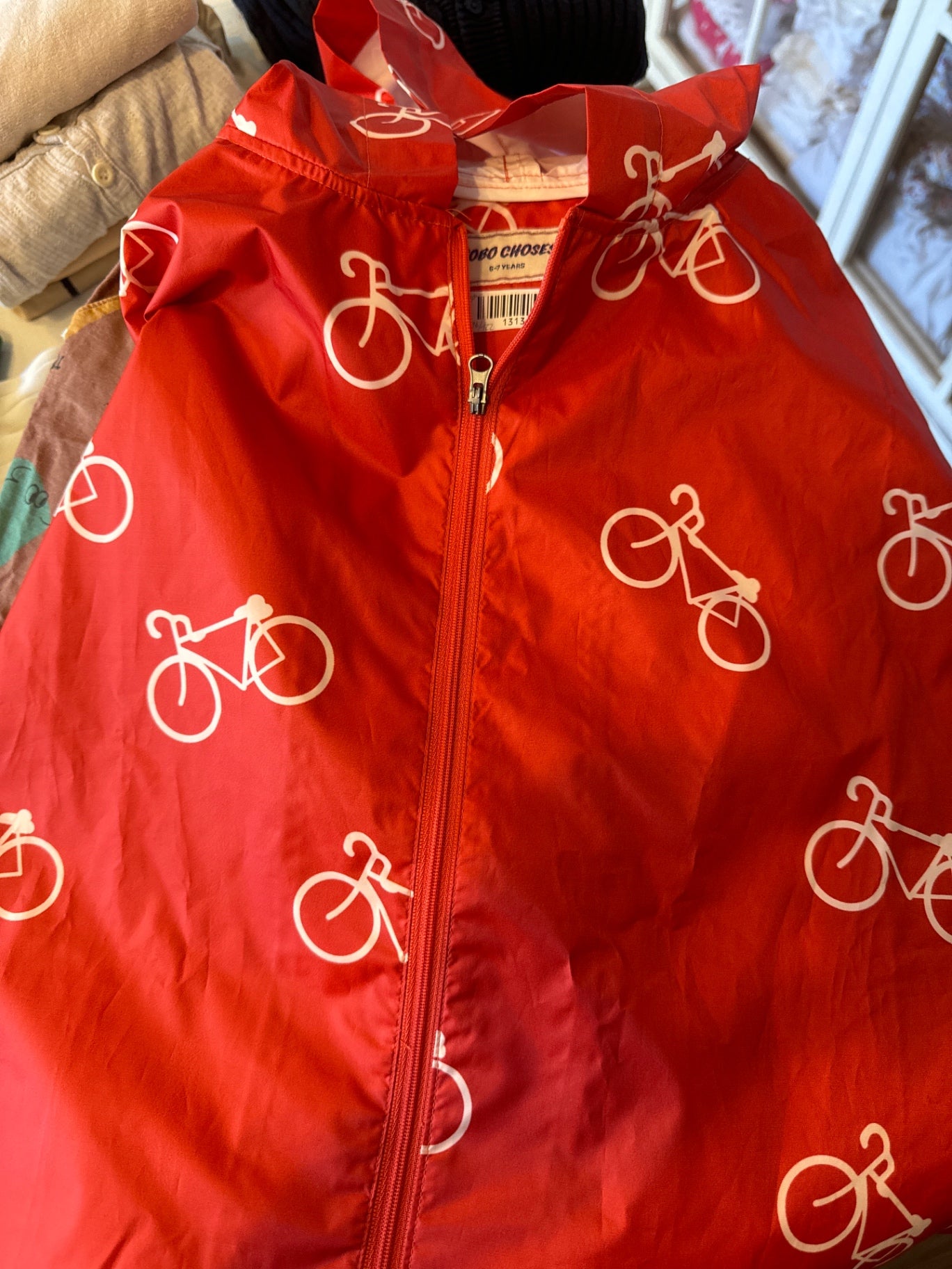 Bobo Choses Regenjacke 116/122 Rot