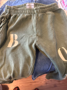 Bobo Choses Jogginghose 104/110 Olivgrün