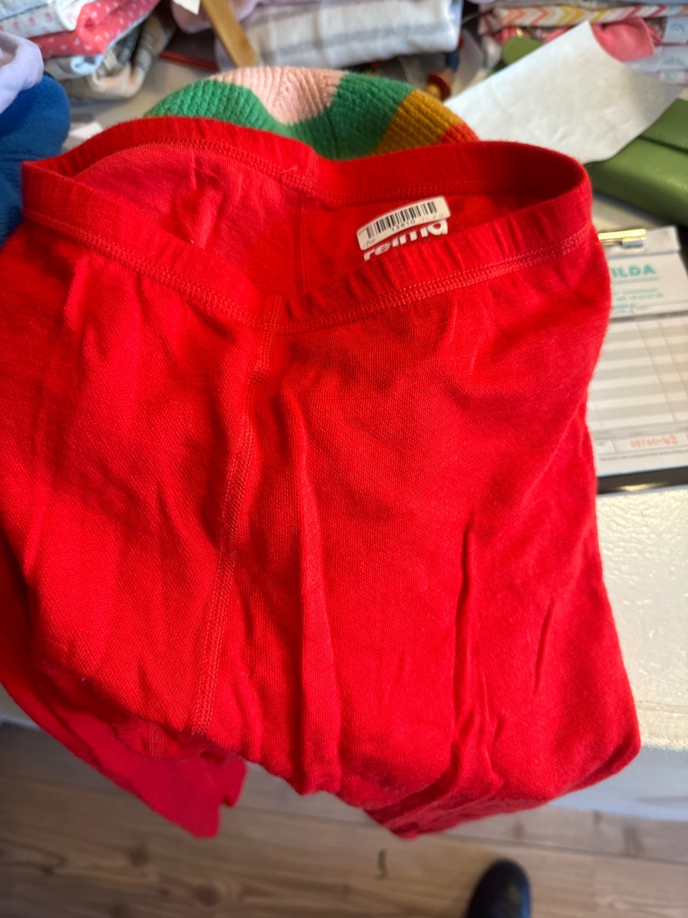 REIMA Unterhose Ski 140 Rot