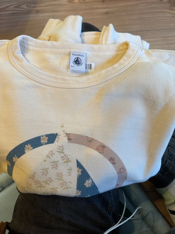 PETIT BATEAU  Sweatshirt  152 Weiß