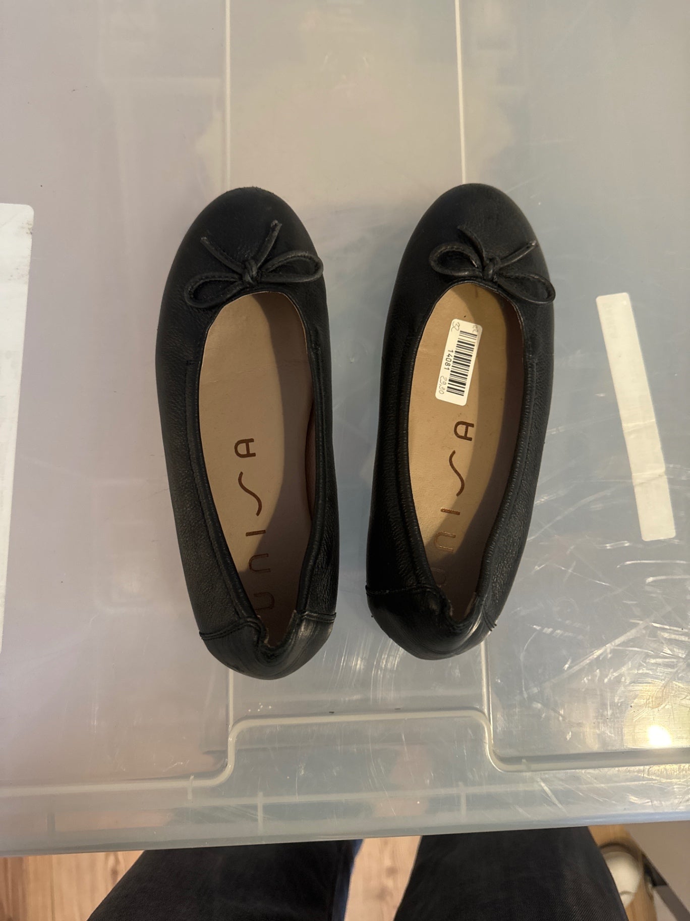 Unisa Ballerinas 32 Schwarz