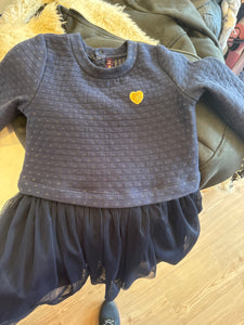 Unbekannt Kinderkleid Dunkelblau