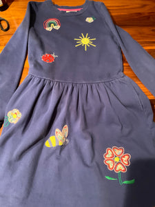 MiniBoden Kleid 152 Blau