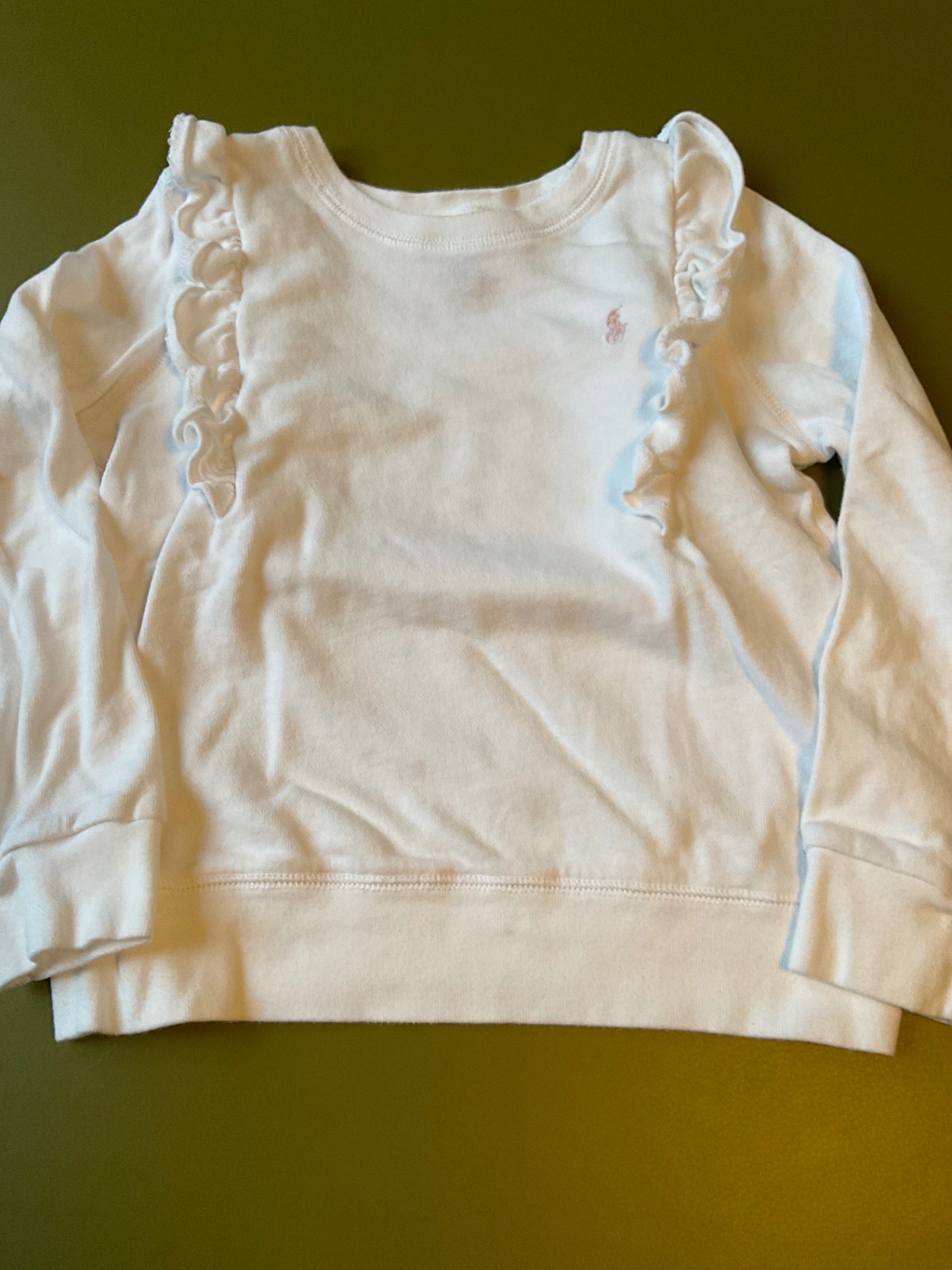 POLO RALPH LAUREN Sweatshirt 116 Weiß