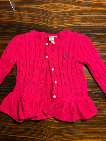 Ralph Lauren Strickjacke 86 Pink