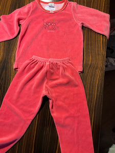 Petit Bateau Pyjama 86/92 Rosa