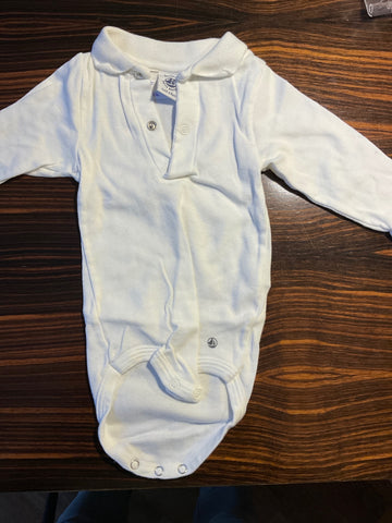 Petit Bateau Body 60 Weiß