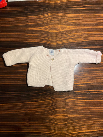 Petit Bateau Strickjacke 54 Hellrosa