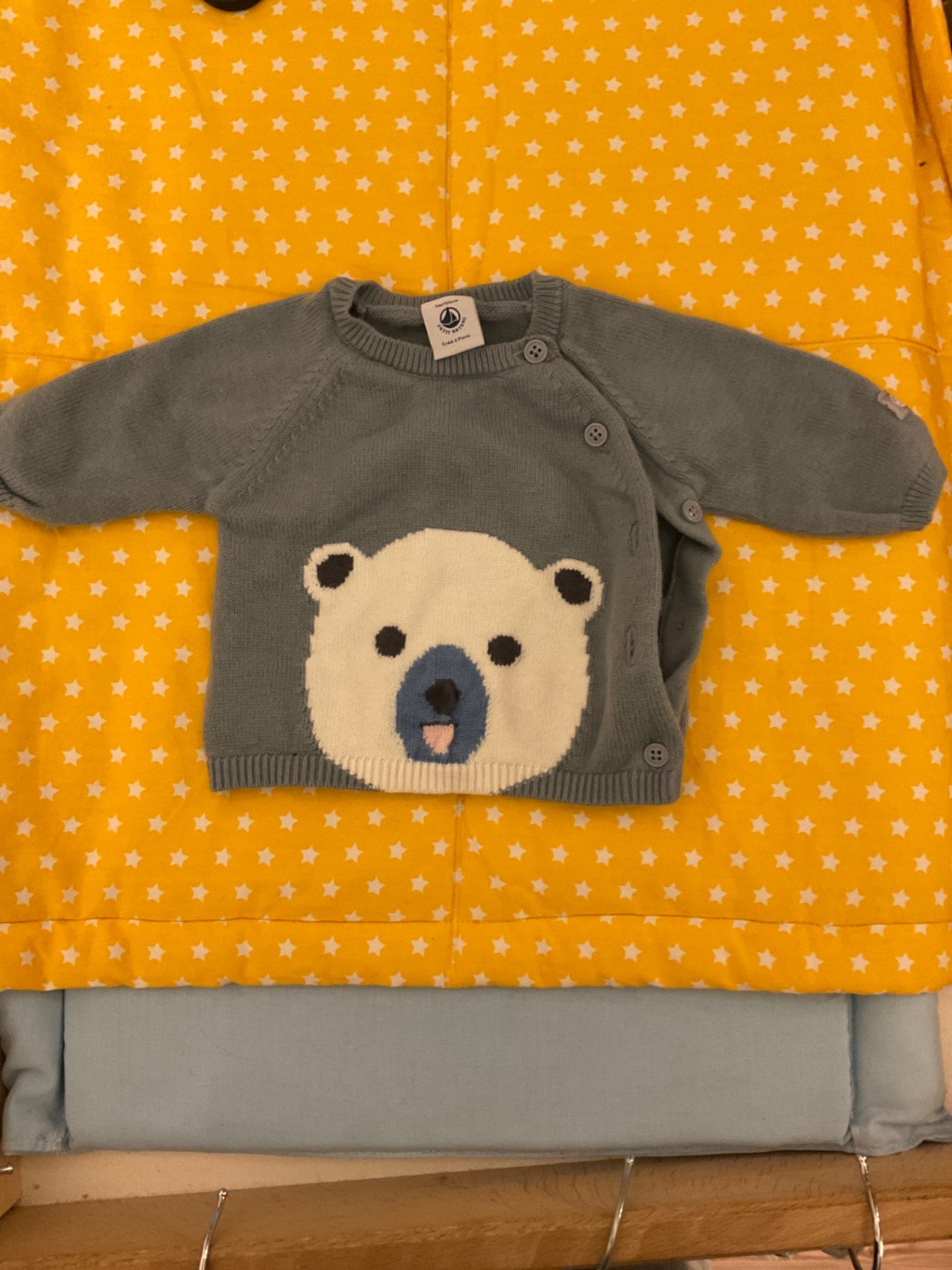 PETIT BATEAU Pullover 50 Grau