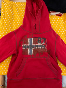 Napapijri Kapuzenpullover 116 Rot