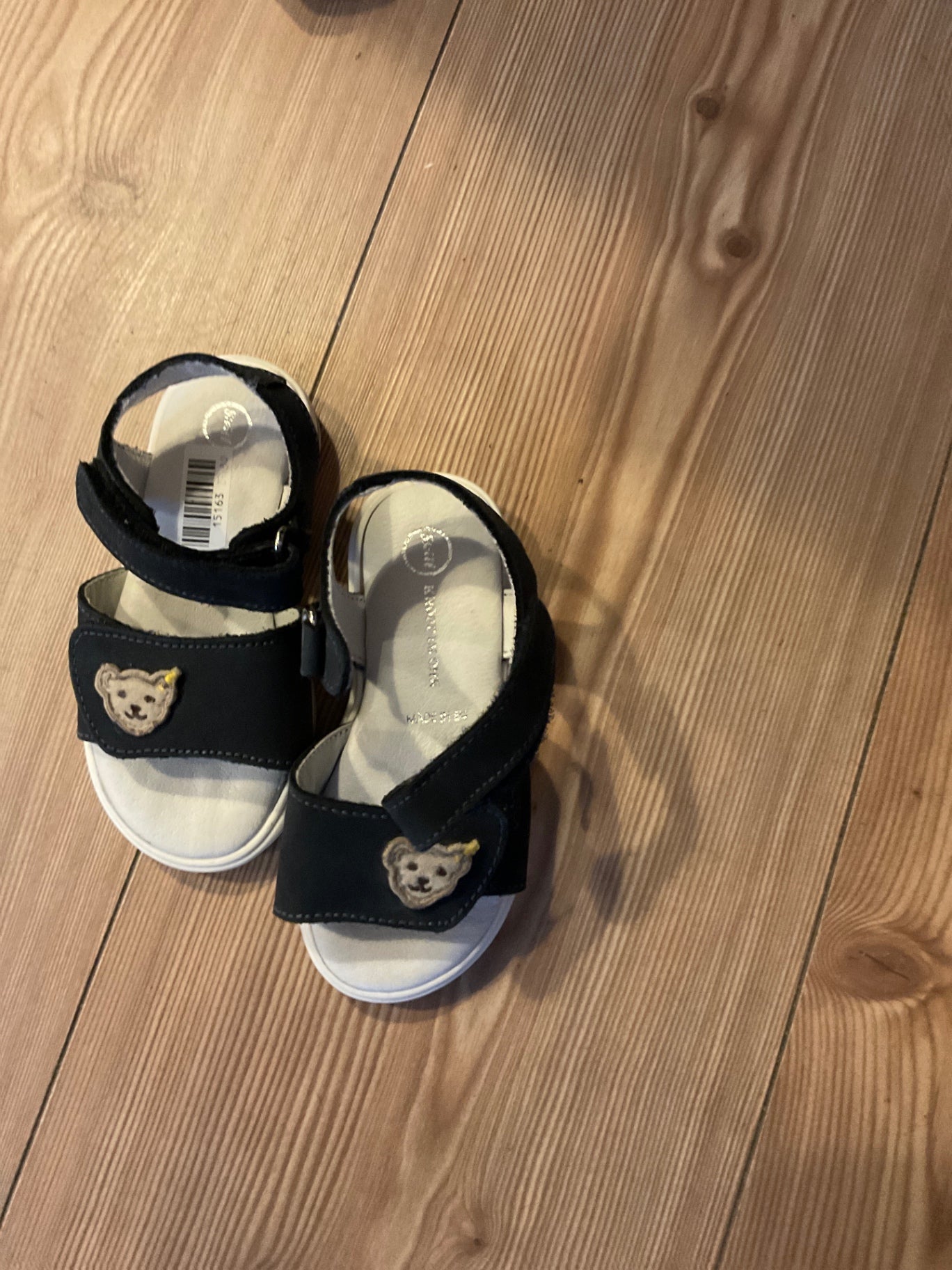 Steiff Sandalen 24 Schwarz