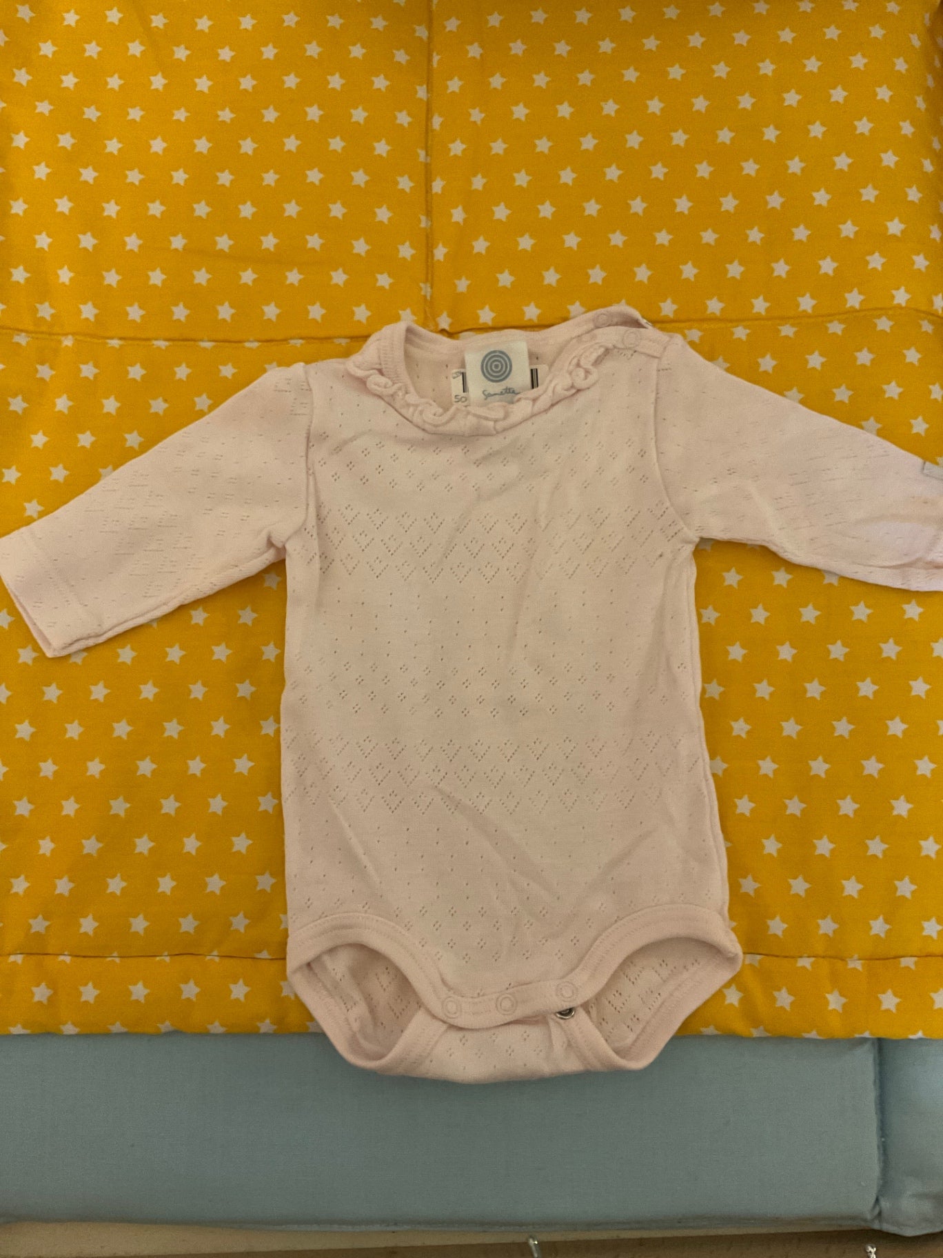 Sanetta Langarmbody 50 Rosa