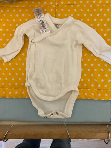 PETIT BATEAU Langarmbody 54 Weiß