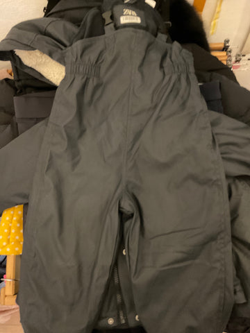 Zara Schneehose 98/104 Schwarz