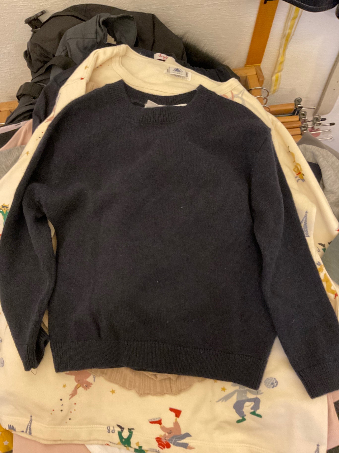 Zara Pullover 98 Schwarz